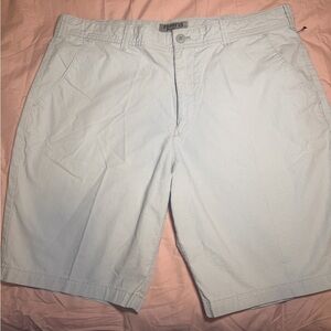 Express Men's Subtle Patterned Gray Shorts